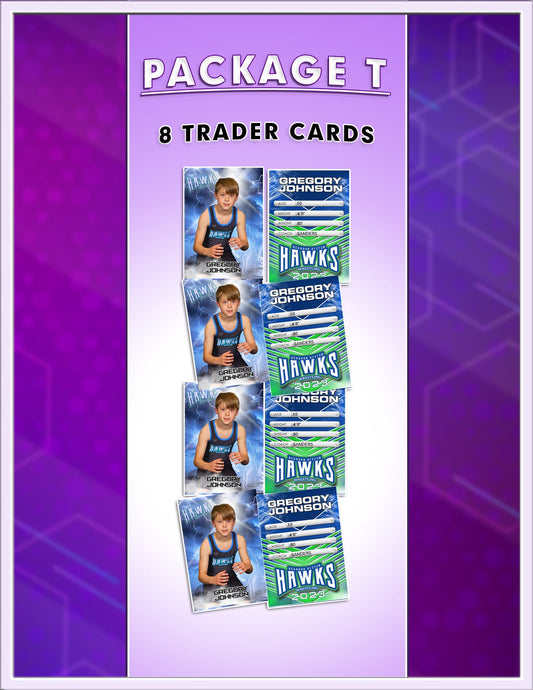 8 Trading Cards